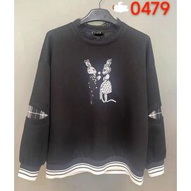 Фотография Свитер женский 0479 black р.52-62 "LIDA" недорого оптом от прямого поставщика