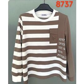 Фотография Свитер женский 8737 brown р.52-62 "LIDA" недорого оптом от прямого поставщика