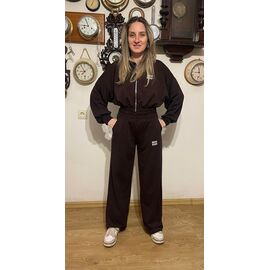 Фотография Костюм спортивный женский тёплый P51 d.brown р.42-48 "Paractives" недорого оптом от прямого поставщика