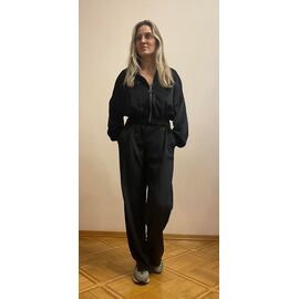 Фотография Костюм спортивный женский тёплый P57 black р.42-48 "Paractives" недорого оптом от прямого поставщика