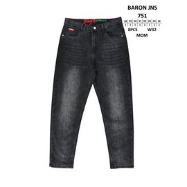 Фотография Джинсы мужские 751 black р.28-36 "God Baron" недорого оптом от прямого поставщика