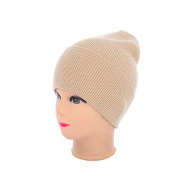Шапка жіноча FN001-7 l.beige р.56-60 "Angelica" недорого оптом від прямого постачальника