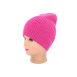 Шапка жіноча FN005-10 fuchsia р.54-58 "Angelica" недорого оптом від прямого постачальника