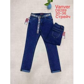 Фотография Джинсы женские D8289 blue р.30-36 "Leen" недорого оптом от прямого поставщика