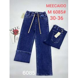 Фотография Джинсы женские M6085 blue р.30-36 "Leen" недорого оптом от прямого поставщика