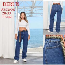 Фотография Джинсы женские 8353 blue р.28-33 "Leen" недорого оптом от прямого поставщика