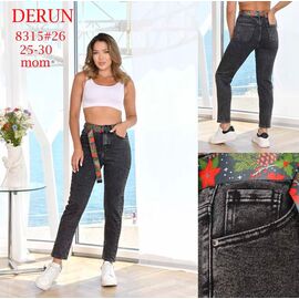 Джинси жіночі 8315 grey р.25-30 "Leen" недорого оптом від прямого постачальника
