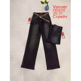 Джинси жіночі F82070 black р.25-27 "Leen" недорого оптом від прямого постачальника