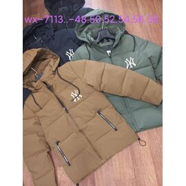 Фотография Куртка мужская зимняя WX7113 navy р.48-58 "Lina" недорого оптом от прямого поставщика