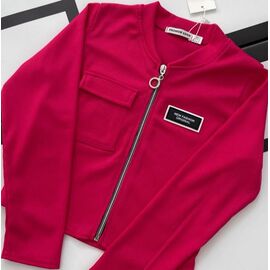 Фотография Кофта детская на девочку IB625 crimson р.128-152 "iBamBino" недорого оптом от прямого поставщика