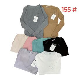 Фотография Свитер женский 155 mix р.44-48 "PALMIRA" недорого оптом от прямого поставщика