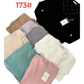 Фотография Свитер женский 173 mix р.50-56 "PALMIRA" недорого оптом от прямого поставщика