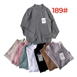 Фотография Свитер женский 189 mix р.44-48 "PALMIRA" недорого оптом от прямого поставщика