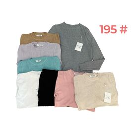 Фотография Свитер женский 195 mix р.44-48 "PALMIRA" недорого оптом от прямого поставщика