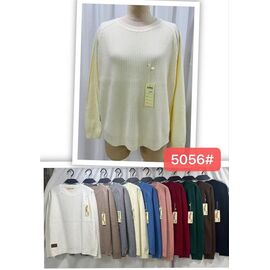 Фотография Свитер женский 5056 mix р.50-56 "PALMIRA" недорого оптом от прямого поставщика