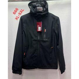 Фотография Куртка мужская 666 black р.XL-5XL "PALMIRA" недорого оптом от прямого поставщика