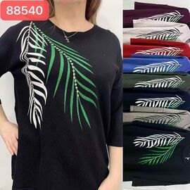 Фотография Свитер женский 88540 mix р.56-62 "PALMIRA" недорого оптом от прямого поставщика