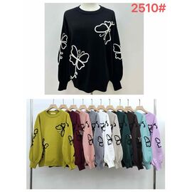 Фотография Свитер женский A2510 mix р.50-54 "PALMIRA" недорого оптом от прямого поставщика