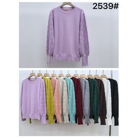 Фотография Свитер женский A2539 mix р.50-54 "PALMIRA" недорого оптом от прямого поставщика