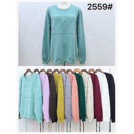 Фотография Свитер женский A2559 mix р.50-58 "PALMIRA" недорого оптом от прямого поставщика