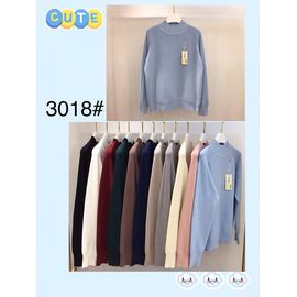 Фотография Свитер женский A3018 mix р.50-56 "PALMIRA" недорого оптом от прямого поставщика