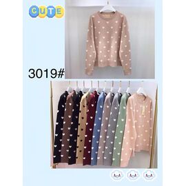 Фотография Свитер женский A3019 mix р.50-56 "PALMIRA" недорого оптом от прямого поставщика