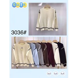 Фотография Свитер женский A3036 mix р.50-56 "PALMIRA" недорого оптом от прямого поставщика