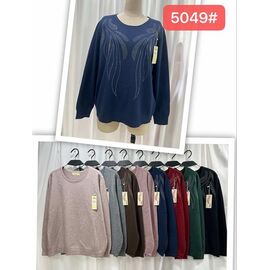 Фотография Свитер женский A5049 mix р.52-58 "PALMIRA" недорого оптом от прямого поставщика