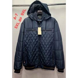 Фотография Куртка мужская A7 navy р.5XL-9XL "PALMIRA" недорого оптом от прямого поставщика