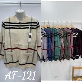 Фотография Кофта женская F121 mix р.48-54 "PALMIRA" недорого оптом от прямого поставщика