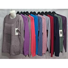 Фотография Свитер женский F519 mix р.56-60 "PALMIRA" недорого оптом от прямого поставщика