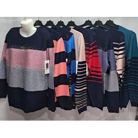 Фотография Свитер женский F920 mix р.54-58 "PALMIRA" недорого оптом от прямого поставщика