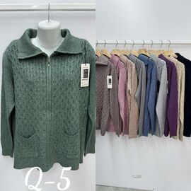 Фотография Кофта женская Q5 mix р.48-54 "PALMIRA" недорого оптом от прямого поставщика