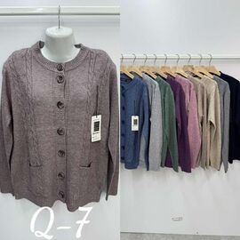 Фотография Кофта женская Q7 mix р.48-54 "PALMIRA" недорого оптом от прямого поставщика