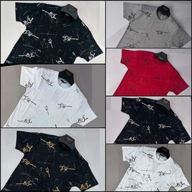 Фотография Футболка мужская 10007 black-yellow р.S-2XL "Vip Stendo" недорого оптом от прямого поставщика