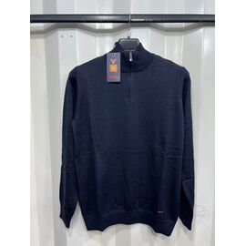 Светр чоловічий 4950 navy р.M-2XL "Vip Stendo" недорого оптом від прямого постачальника