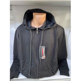 Кофта спортивна чоловіча SB1017 black р.2XL-6XL "Sabihina" недорого оптом від прямого постачальника