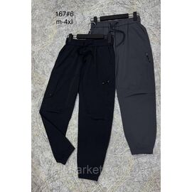 Фотография Спортивные штаны мужские, на манжете размеры 30-36(2цв) "PROSTOMEN" недорого от прямого поставщика