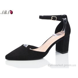 Туфлі жіночі стильні Весна/осінь QQ48-1 (8 пар р.36-41) "Aba" недорого оптом від прямого постачальника