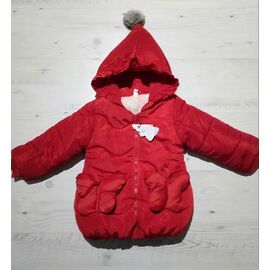 Куртка дитяча демісезонна на дівчинку K85 red р.2-4 "MALIBU" недорого оптом від прямого постачальника