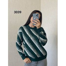 Фотография Свитер женский 3039 green р.44-48 "FSN" недорого оптом от прямого поставщика