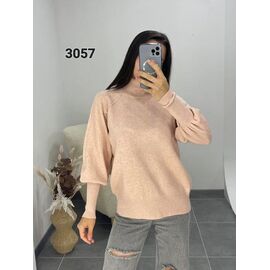 Фотография Свитер женский 3057 beige р.46-50 "FSN" недорого оптом от прямого поставщика