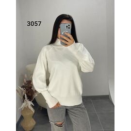 Светр жіночий 3057 milk р.46-50 "FSN" недорого оптом від прямого постачальника