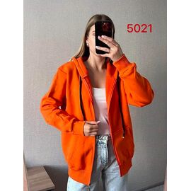 Кофта спортивна жіноча 5021 orange р.46-52 "FSN" недорого оптом від прямого постачальника