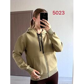 Кофта спортивна жіноча 5023 beige р.42-48 "FSN" недорого оптом від прямого постачальника
