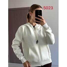 Кофта спортивна жіноча 5023 white р.42-48 "FSN" недорого оптом від прямого постачальника