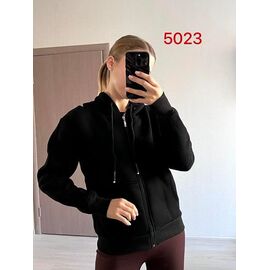 Кофта спортивна жіноча 5023-1 black р.42-48 "FSN" недорого оптом від прямого постачальника