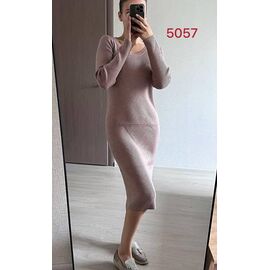 Фотография Платье женское 5057 beige р.42-48 "FSN" недорого оптом от прямого поставщика