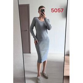 Фотография Платье женское 5057 grey р.42-48 "FSN" недорого оптом от прямого поставщика