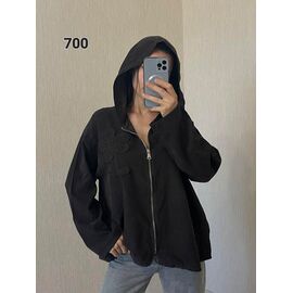 Кардиган жіночий 700 black р.50-54 "FSN" недорого оптом від прямого постачальника